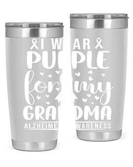 alzheimers awareness 118#- alzheimers- Tumbler