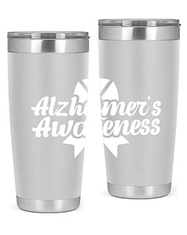 alzheimers awareness 124#- alzheimers- Tumbler