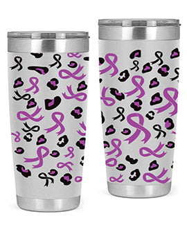 alzheimers awareness style 105#- alzheimers- Tumbler