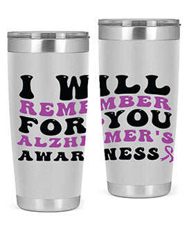 alzheimers awareness style 108#- alzheimers- Tumbler