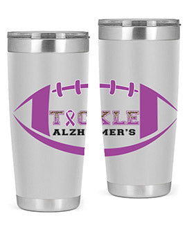 alzheimers awareness style 109#- alzheimers- Tumbler