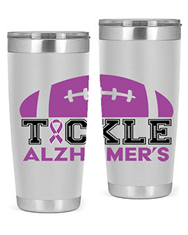 alzheimers awareness style 110#- alzheimers- Tumbler