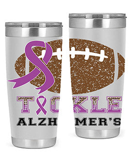 alzheimers awareness style 112#- alzheimers- Tumbler