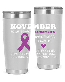 alzheimers awareness style 51#- alzheimers- Tumbler