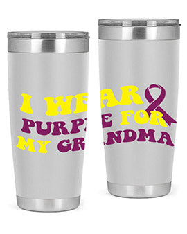 alzheimers awareness style 62#- alzheimers- Tumbler