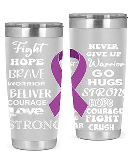 alzheimers awareness style 64#- alzheimers- Tumbler