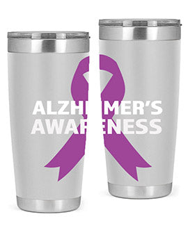 alzheimers awareness style 78#- alzheimers- Tumbler