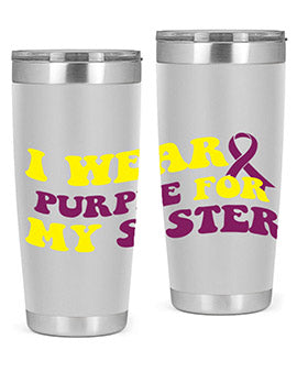 alzheimers awareness style 80#- alzheimers- Tumbler