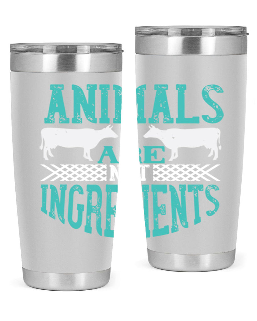 animals are not ingredients 103#- vegan- Tumbler