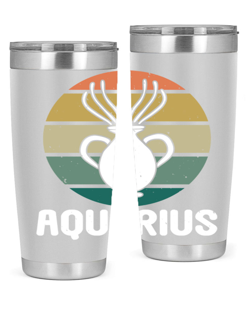 aquarius 78#- zodiac- Tumbler