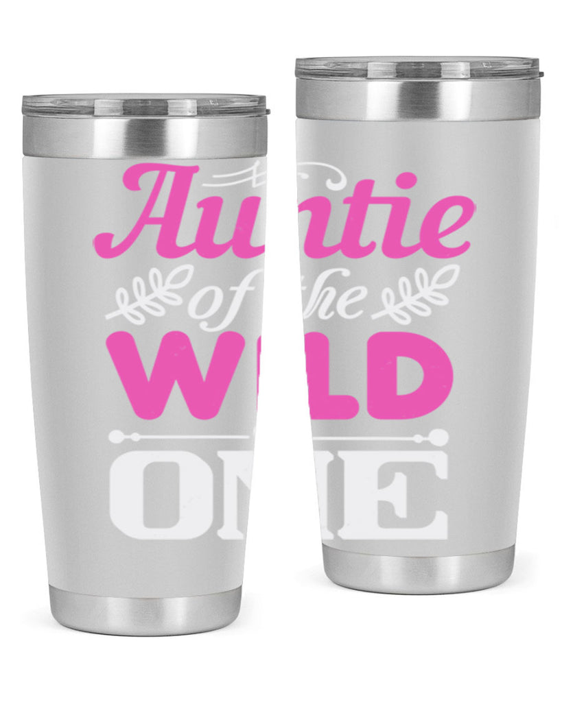 auntie of the wild one Style 63#- aunt- Tumbler