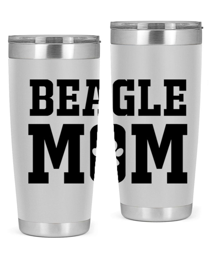 beagle mom 215#- mom- Tumbler