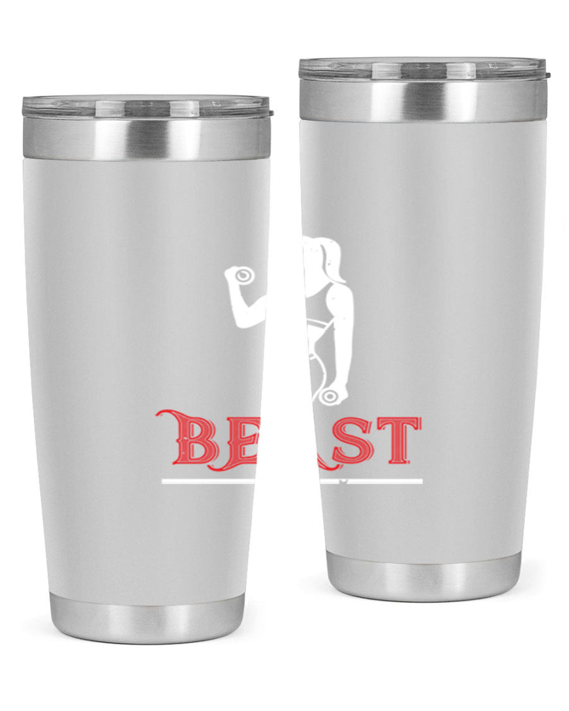 beast 102#- gym- Tumbler