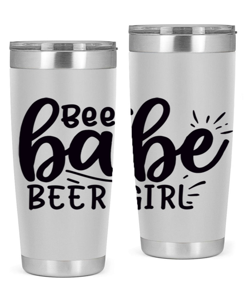 beer babe beer girl 136#- beer- Tumbler