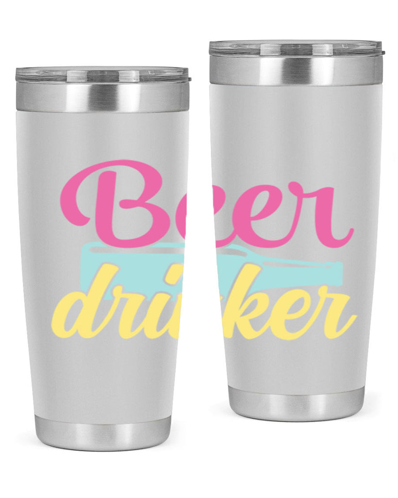 beer drinker 134#- beer- Tumbler