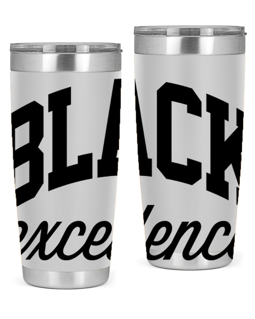 black excllence  211#- black words phrases- Cotton Tank