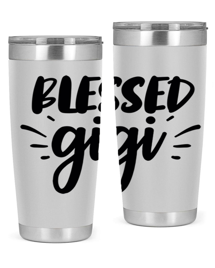 blessed gigi 64#- grandma - nana- Tumbler