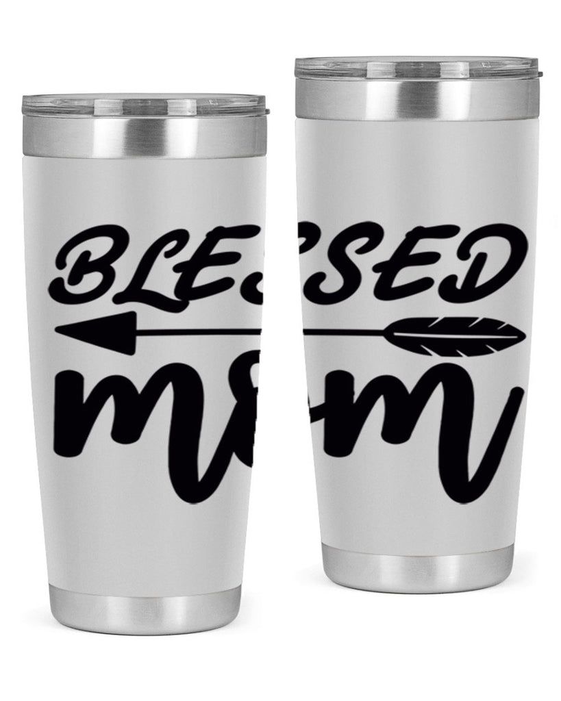 blessed mom 270#- mom- Tumbler