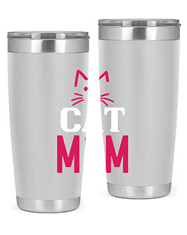 cat mom Style 34#- cat- Tumbler
