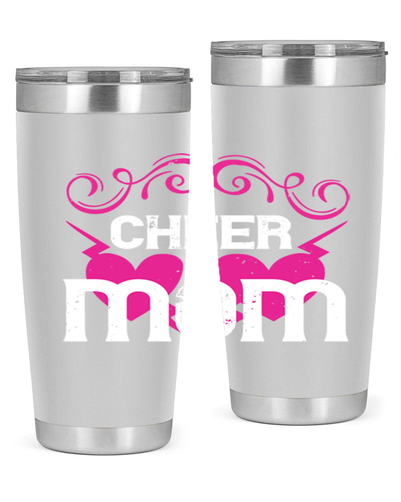 cheer mom 194#- mom- Tumbler