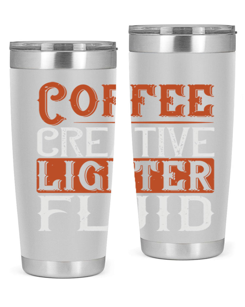 coffee creative lighter fluid 273#- coffee- Tumbler