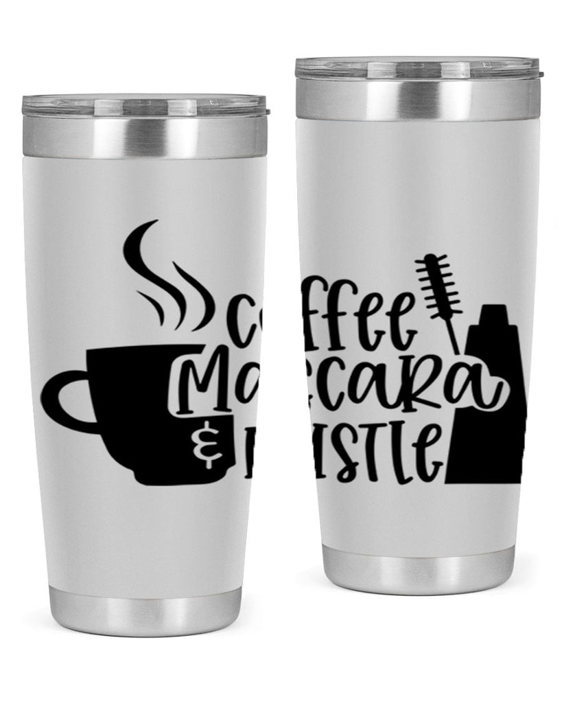 coffee mascara hustle 145#- coffee- Tumbler