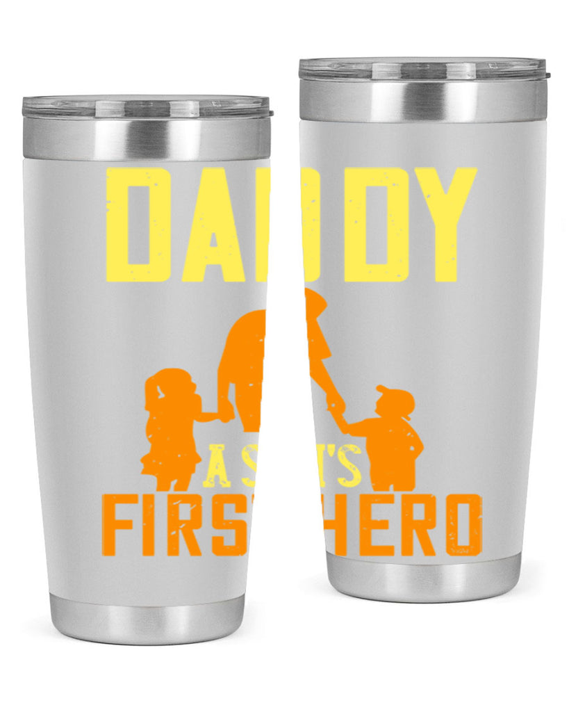 daddy a sons first hero 249#- fathers day- Tumbler