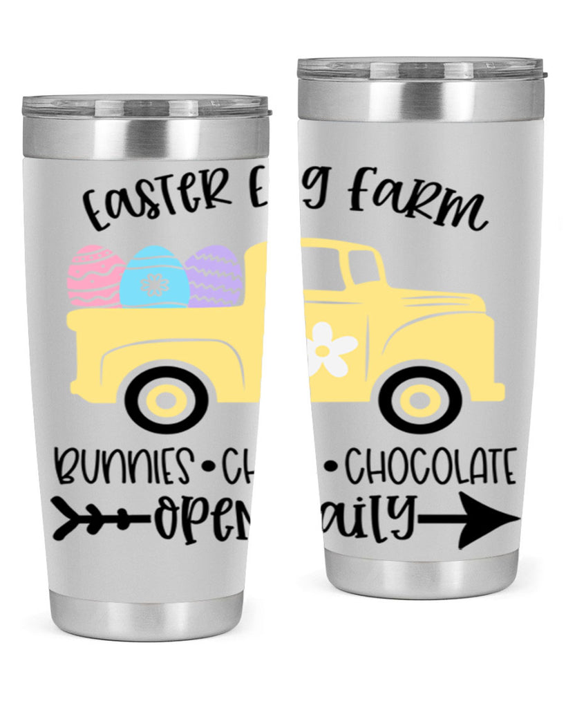 easter egg farm 58#- easter- Tumbler