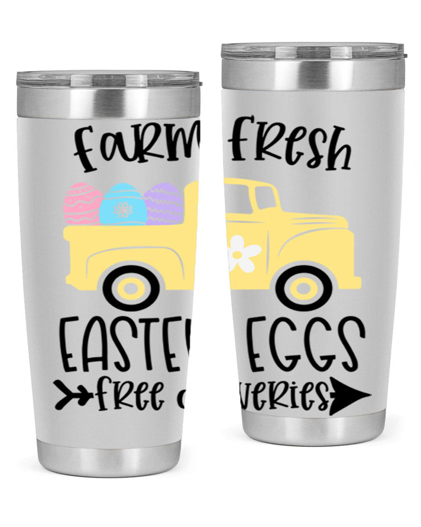 farm fresh easter eggs 46#- easter- Tumbler