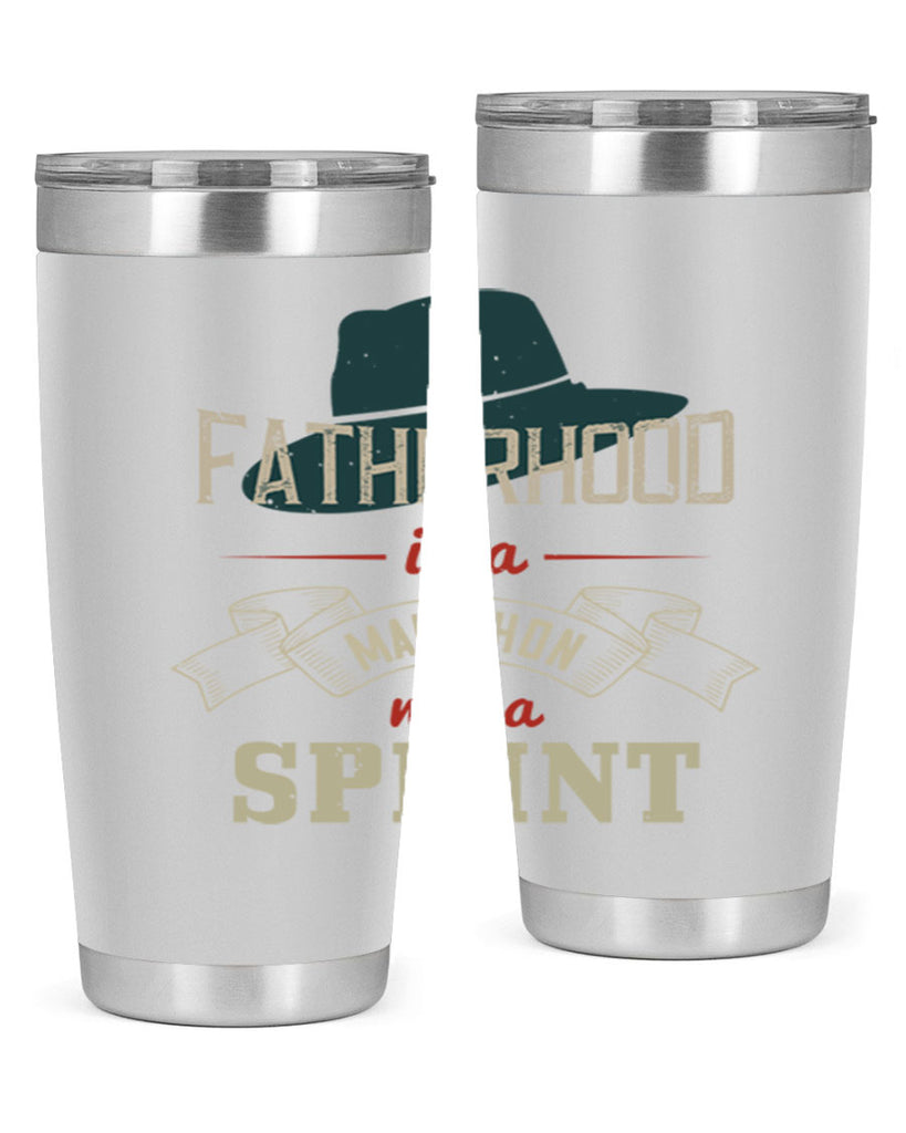 fatherhood is a marathon 227#- fathers day- Tumbler