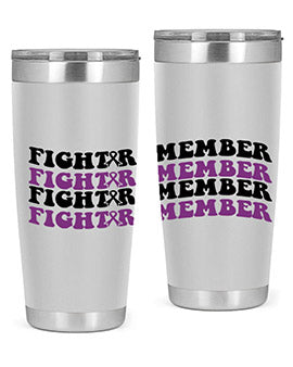 fight remember 142#- alzheimers- Tumbler