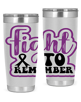 fight to remember 143#- alzheimers- Tumbler