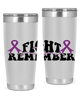 fight to remember 144#- alzheimers- Tumbler