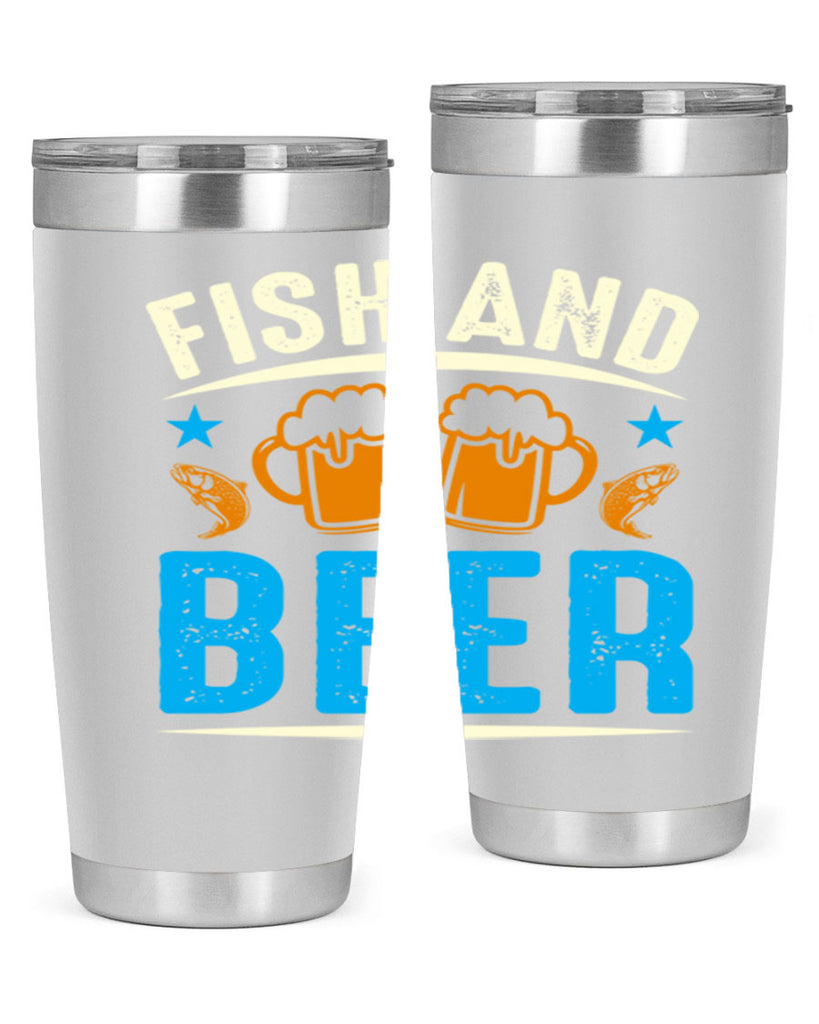 fish and beer 114#- beer- Tumbler