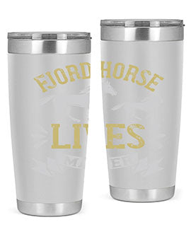 fjord horse lives matter Style 54#- horse- Tumbler