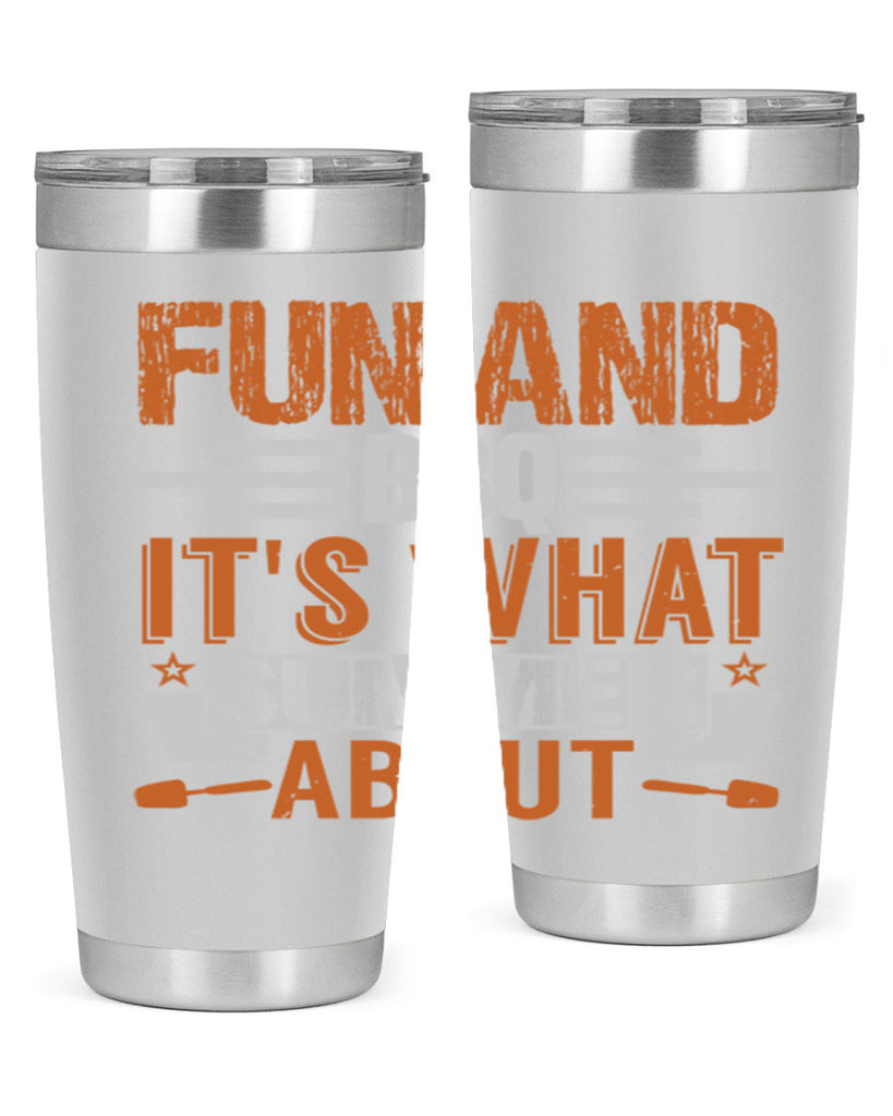 fun and bbq 44#- bbq- Tumbler