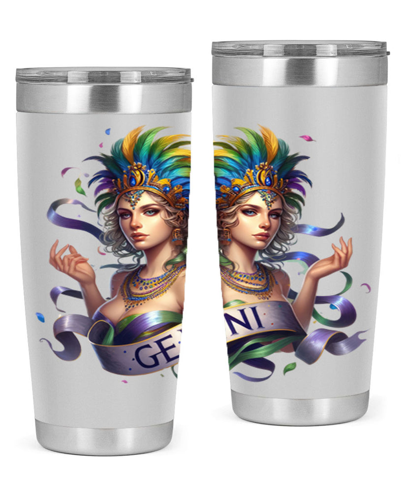 gemini 243#- zodiac- Tumbler