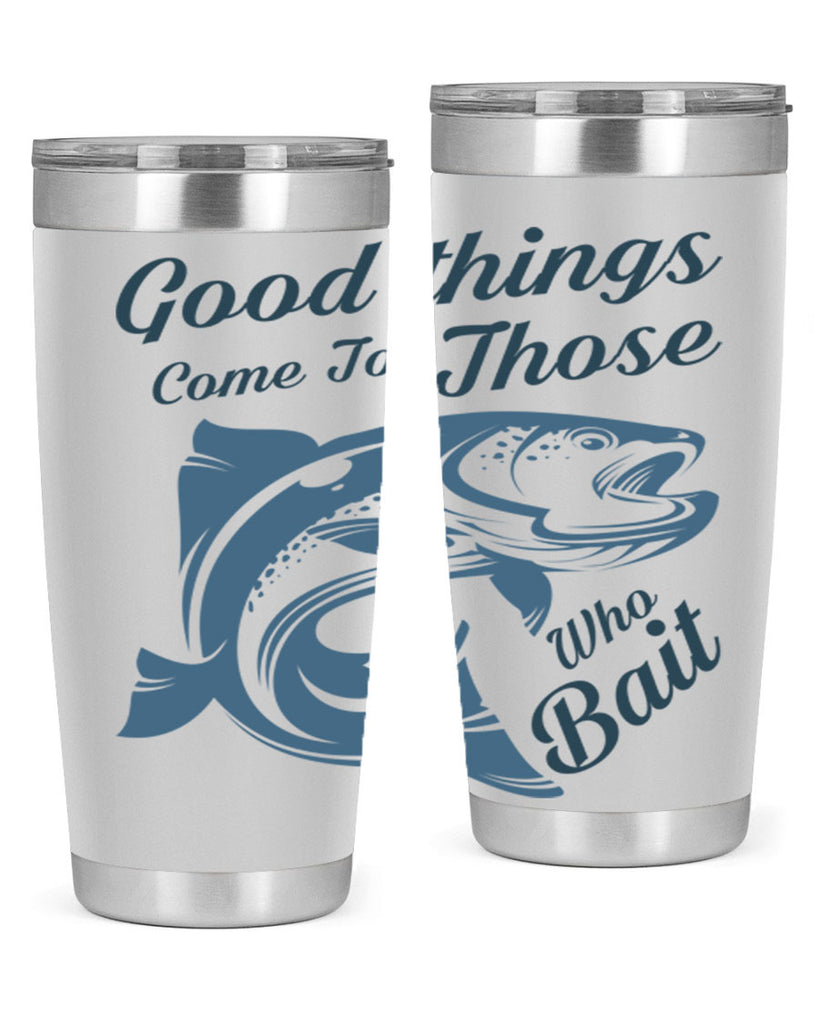 good things 127#- fishing- Tumbler