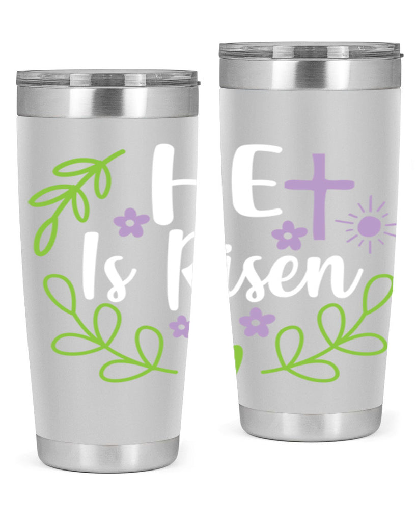 he is risen 79#- easter- Tumbler