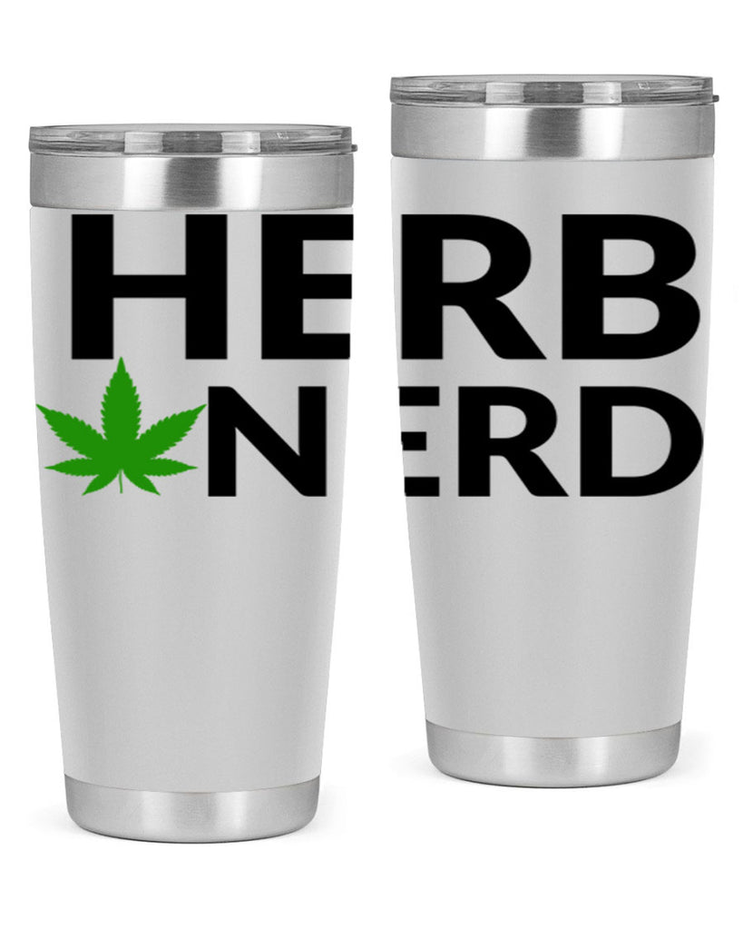 herb nerd 108#- marijuana- Tumbler