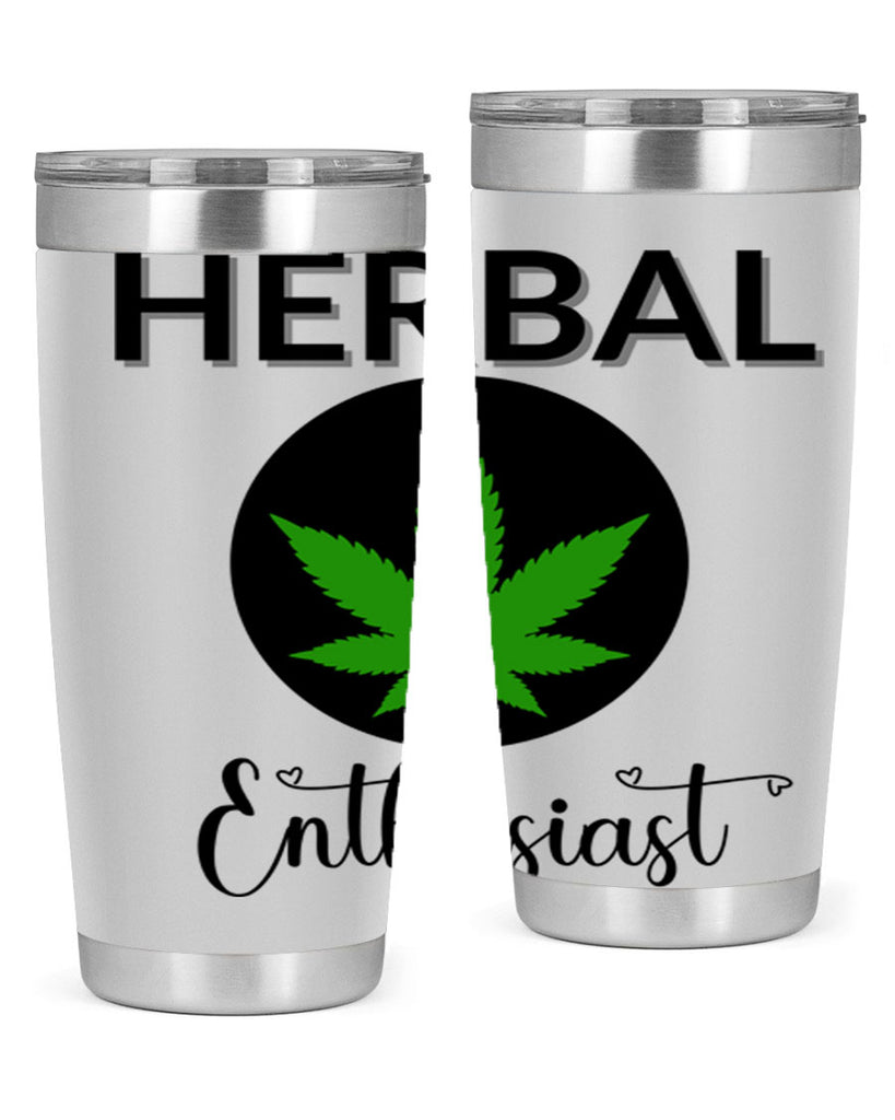 herbal enthusiast 109#- marijuana- Tumbler