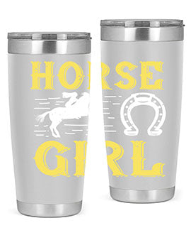 horse girl Style 51#- horse- Tumbler