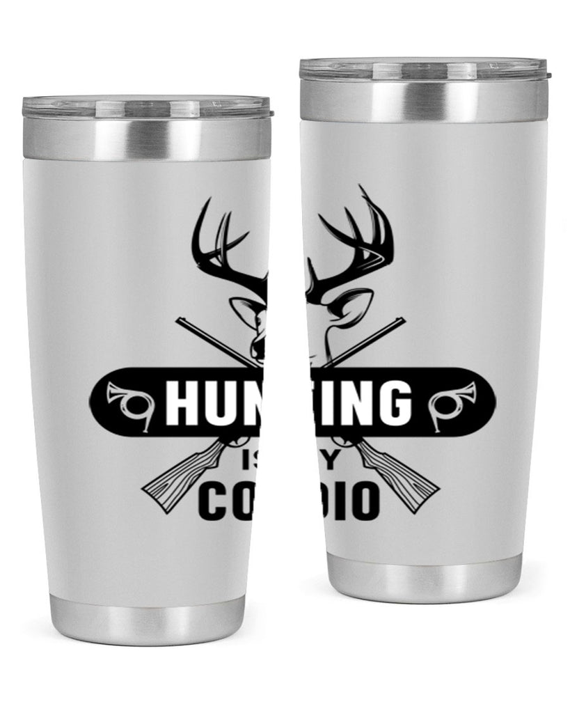 hunting is my 24#- hunting- Tumbler