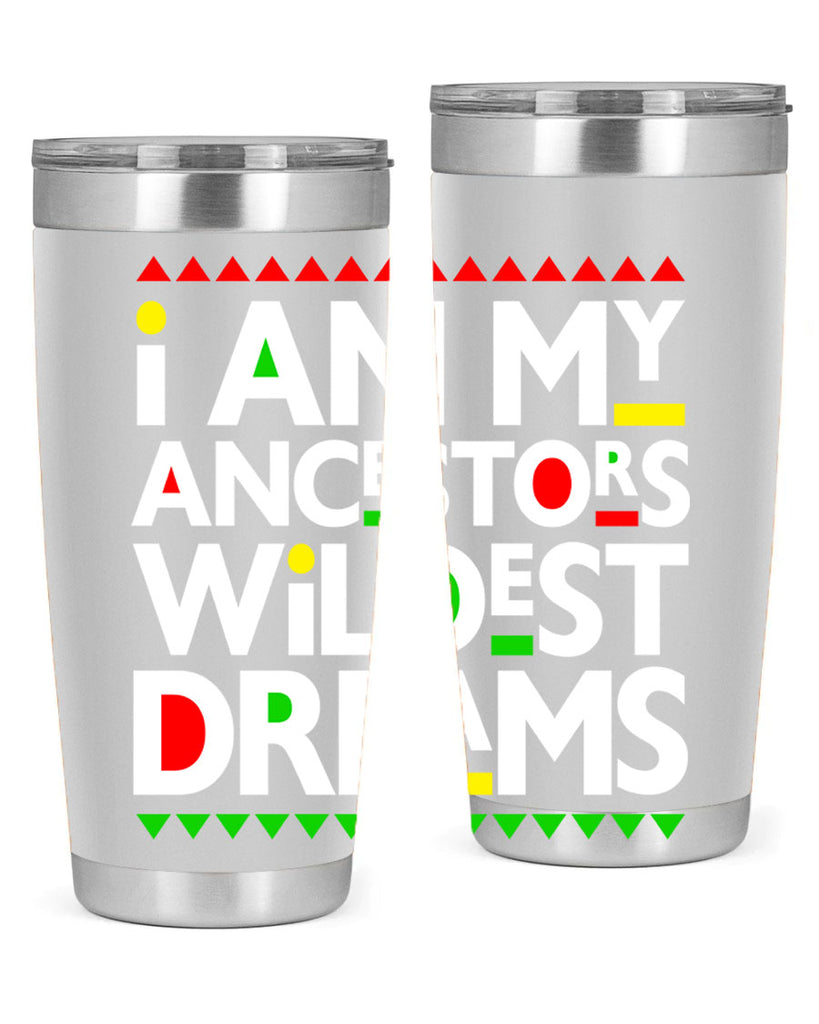 i am my  ancestors wildest dreams 115#- black words phrases- Cotton Tank