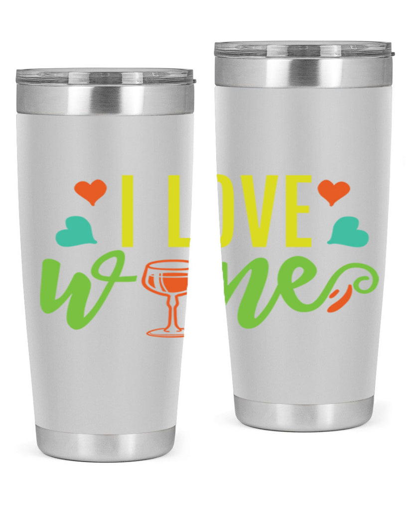 i love wine 401#- mom- Tumbler