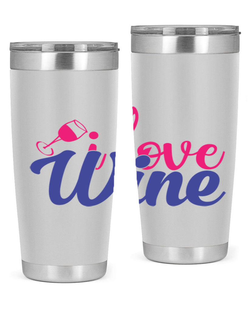 i love wine 402#- mom- Tumbler