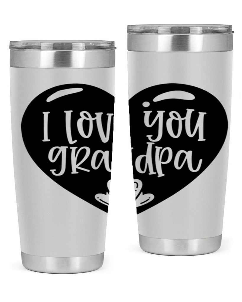 i love you grandpa 39#- fathers day- Tumbler