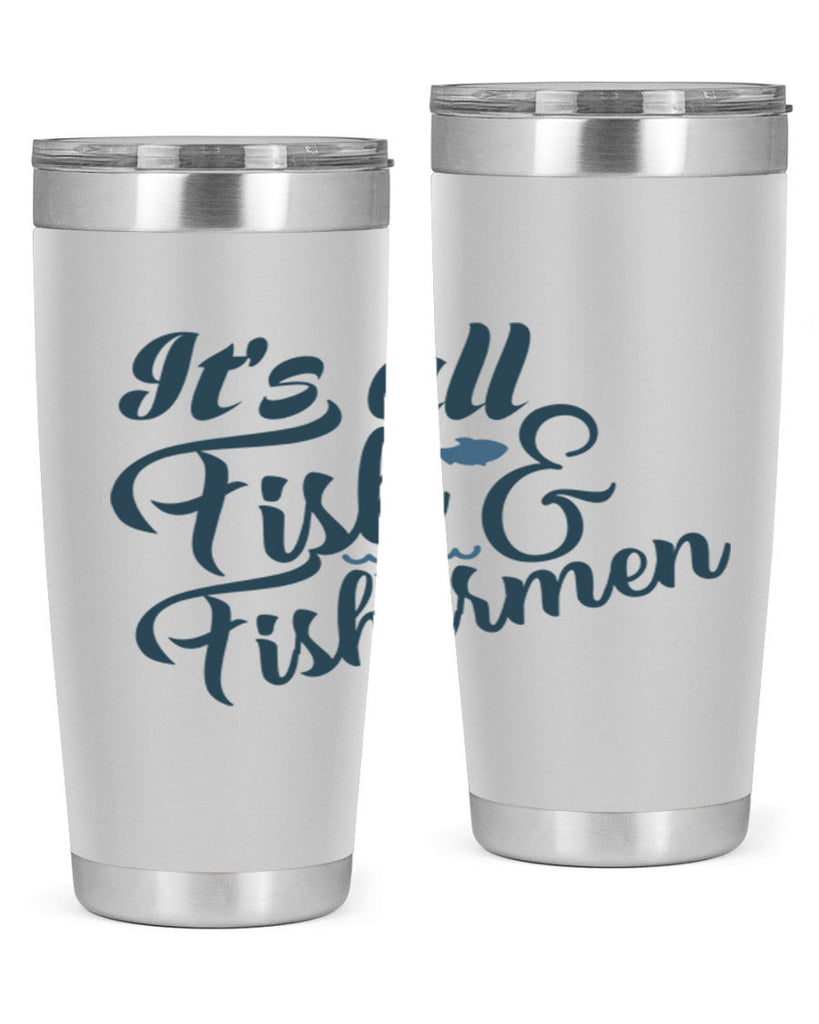 its all fish 80#- fishing- Tumbler