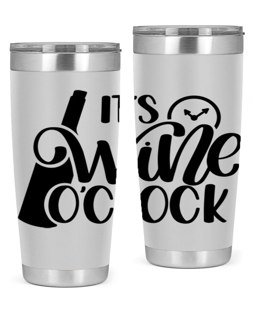 its wine oclock 47#- wine- Tumbler