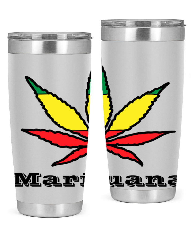 jamican cannabis 164#- marijuana- Tumbler